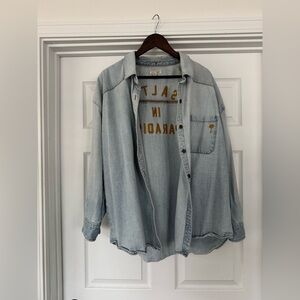 Billabong x The Salty Blonde Denim Shacket